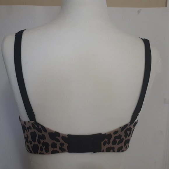 Victoria Secret Women Padded Underwire Bra Size 34DD Back Closure - Picture 3 of 5